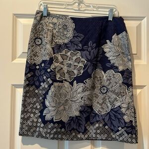 Talbot print skirt